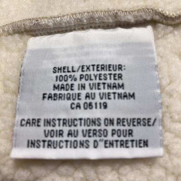 AE SPORT & CO SHERPA LINED VEST PLUS SIZE 4X - Picture 5 of 7